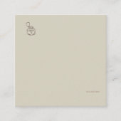 Ink Pot-Forgotten Archive- Minimalist  Begleitkarte (Vorderseite)