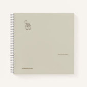 Ink pot- Forgotten Archive- Minimalist Notizblock (Vorderseite)