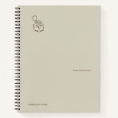 Ink pot- Forgotten Archive- Minimalist Notizblock (Vorderseite)