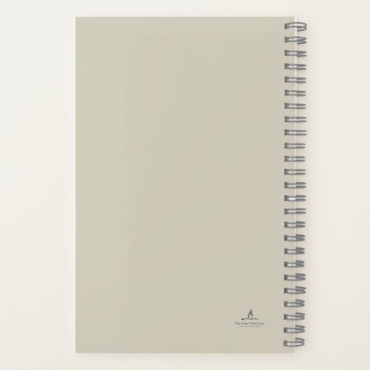 Ink pot- Forgotten Archive- Minimalist Notizblock (Rückseite)