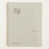 Ink pot- Forgotten Archive- Minimalist Planner Planer (Vorderseite)