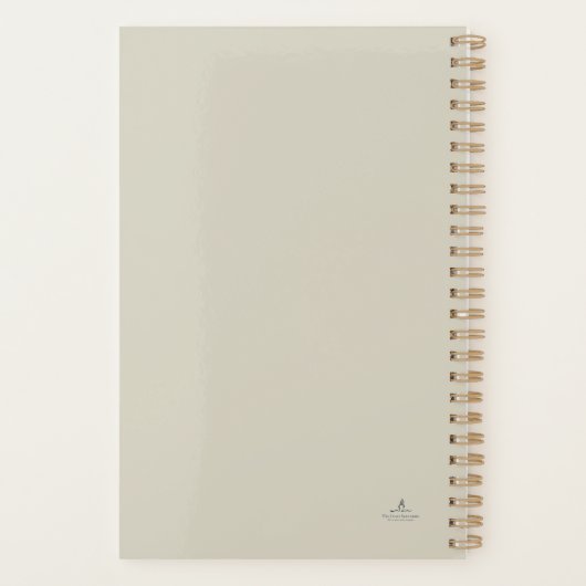 Ink pot- Forgotten Archive- Minimalist Planner Planer (Rückseite)