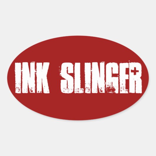 Ink Slinger Sticker (Vorderseite)