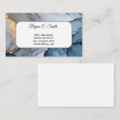 Ink Swirl Business Card Visitenkarte (Vorne/Hinten)
