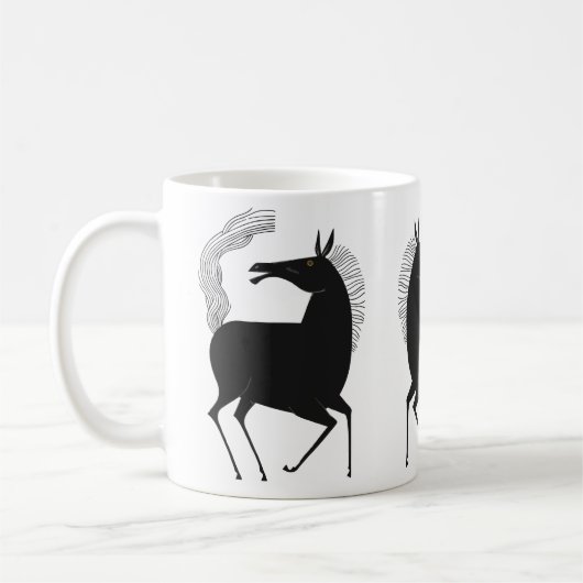Ink Talking Fantasy V01 HORSE Kaffeetasse (Links)
