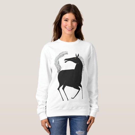 Ink Talking Fantasy V01 HORSE Sweatshirt (Vorne ganz)