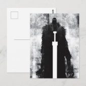 Ink Talking Fantasy V02 A Knight from hell Postkarte (Vorne/Hinten)