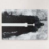 Ink Talking Fantasy V02 A Knight from hell Puzzle (Horizontal)