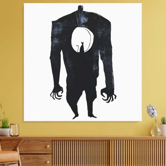 Ink Talking Fantasy V06 A Cat from Hölle Leinwanddruck (Insitu (Wohnzimmer))