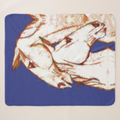 Ink Talking Fantasy V07 HORSE V02 Sherpadecke (Vorderseite (Horizontal))