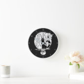INK-Uhr Runde Wanduhr (Zuhause)