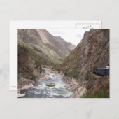 Inka-Bahn nach Machu Picchu Postkarte (Vorne/Hinten)
