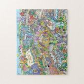 Inka Dinka Doo Town Osterfeier Puzzle (Vertikal)