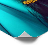 Inka-Mädchen in traditionellem Kleid Poster (Ecke)