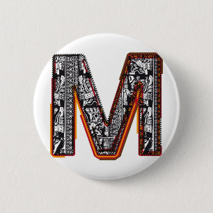 Inka ` s Schriftart, Buchstabe M Button