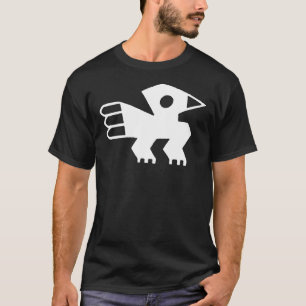 Inka-Vogel-Symbol-T - Shirt-Weiß T-Shirt
