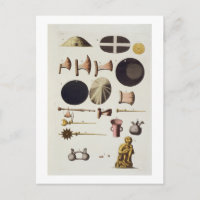 Inka-Werkzeuge und -Artefakte, Peru, aus 'Le Costu