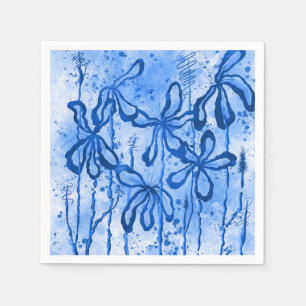 Inkalte Blume Blue Sky Serviette