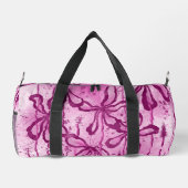 Inkalte Lilien - rosa Duffle Bag (Rückseite)