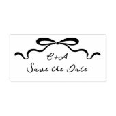 Inkalte Ribbons und Bow Permastempel (Design)