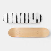 Inkalte Streifen Skateboard (Horizontal)
