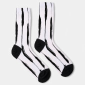 Inkalte Streifen Socken (Rechts)