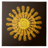 Inkanischer Sonnengott Fliese (Vorderseite)