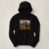 Inkapfade Wanderung Machu Picchu - Peru Raglan Bas Hoodie (Design vorne)