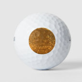 Inkapild Golfball (Vorderseite)