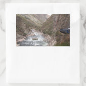 Inkareitbahn bis Machu Picchu Aufkleber (Tasche)