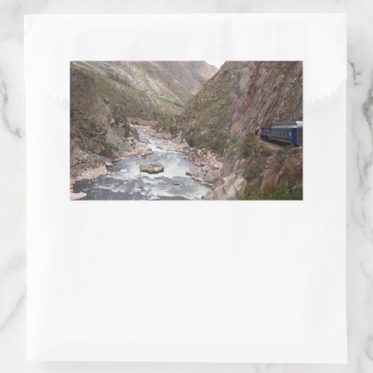 Inkareitbahn bis Machu Picchu Aufkleber (Tasche)