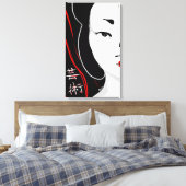 Inkarnation der Kunst Leinwanddruck (Insitu (Schlafzimmer))
