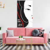 Inkarnation der Kunst Leinwanddruck (Insitu (Wohnzimmer))
