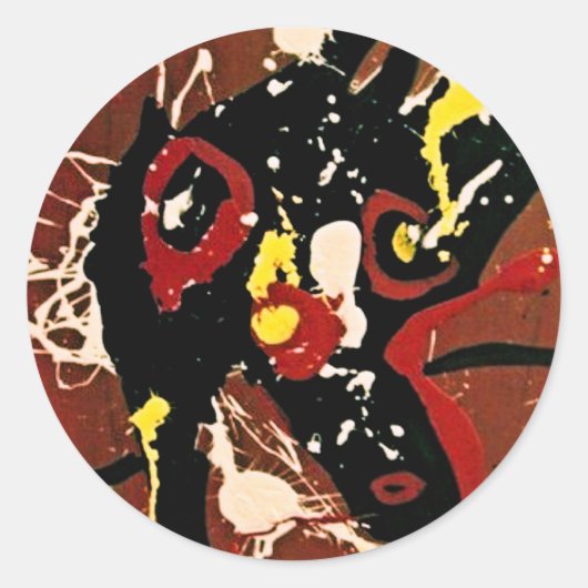 INKBLOT 52 RUNDER AUFKLEBER (Vorderseite)