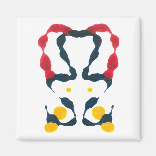 Inkblot Art Magnet (Vorne)