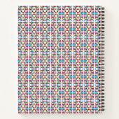 Inkblot Art Notebook Notizblock (Rückseite)