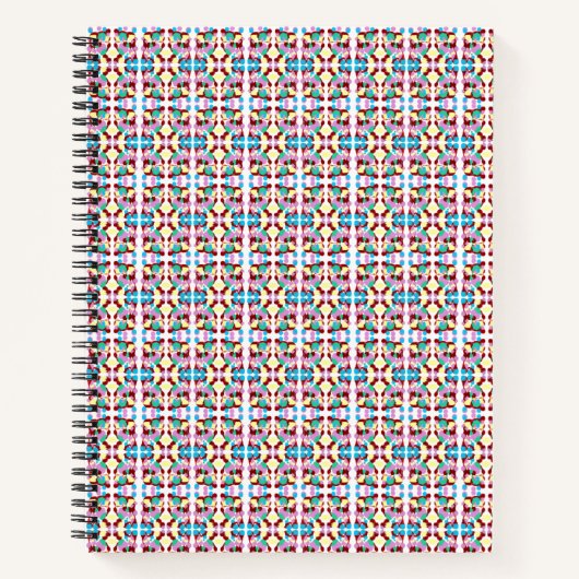 Inkblot Art Notebook Notizblock (Vorderseite)