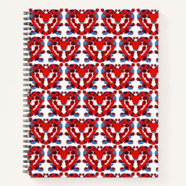 Inkblot Art Notebook Notizblock