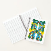 Inkblot Art Notebook Notizblock (Innenseite)