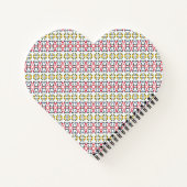 Inkblot Art Notebook Notizblock (Rückseite)