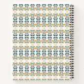 Inkblot Art Notebook Notizblock (Rückseite)