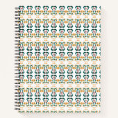 Inkblot Art Notebook Notizblock (Vorderseite)