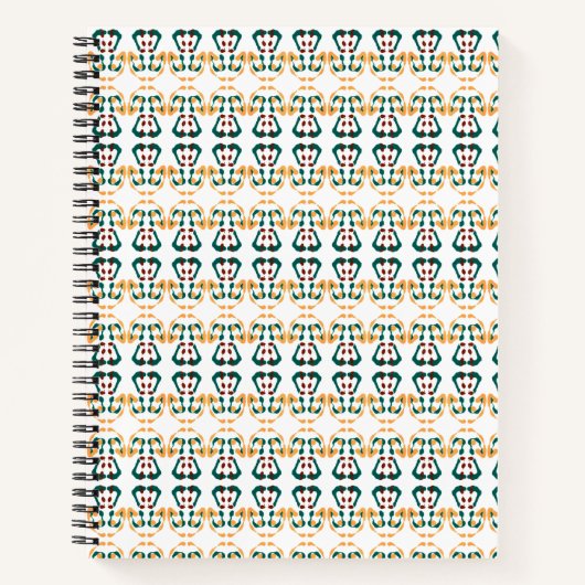 Inkblot Art Notebook Notizblock (Vorderseite)