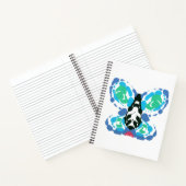 Inkblot Art Notebook Notizblock (Innenseite)