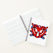 Inkblot Art Notebook Notizblock (Innenseite)