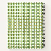 Inkblot Art Notebook Notizblock (Rückseite)