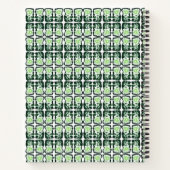 Inkblot Art Notebook Notizblock (Rückseite)