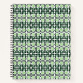 Inkblot Art Notebook Notizblock (Vorderseite)