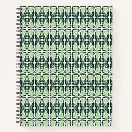 Inkblot Art Notebook Notizblock
