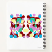 Inkblot Art Notebook Notizblock (Rückseite)